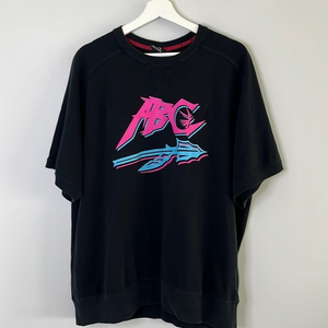 Nike‎ Jordan crew neck shirt ABC in pink and blue